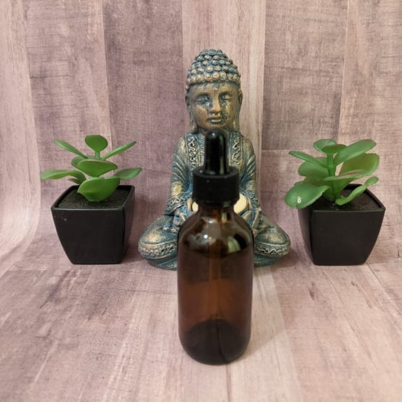 Aveda Shampure Spirit Oil in Amber Glass Vial w/Dropper Pure-Fume JUMBO 2 fl oz!